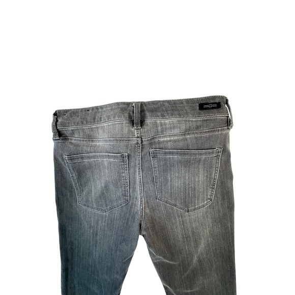 Liverpool The Skinny Jeans Womens 28/6 Black Faded Stretch Denim - Picture 7 of 9